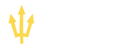 The Easy Day Supplements logo, featuring white lettering and a gold trident. The trident is a symbol of the navy seal ownership and mission of Easy Day Supplements, which is focused on providing high-quality supplements to support healing and a healthy lifestyle.